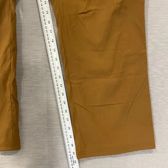 Orvis Fleece Lined Tech Pants Mens 38 x 32 Brown Water Repellent Insulated - Picture 11 of 15